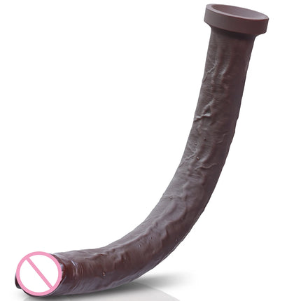 Realistic Long Dildo Penis Anal Vaginal Stimulator Liquid Silicone Dildos Sex Toys for Women Lesbian Couples Men Gay Adult Anal