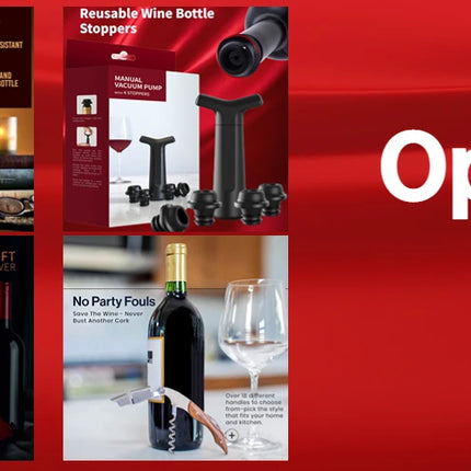 Stainless Steel Wine Opener, Professional Waiters Corkscrew, Leather Case,Beer Bottle Opener And Foil Cutter Gift For Wine Lover