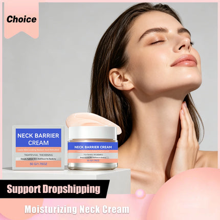 Neck Lifting Cream Anti Aging Reduce Fine Lines Deep Hydration Tightening Skin Barrier Nourishing Smoothing Firming Neck Lotion