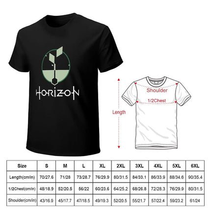 Arrow Art Horizon Zero Dawn Game T-Shirt anime figures fashion shirts valentines clothes luxury t-shirt black t shirts for men