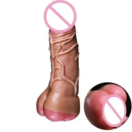 New Realistic Penis Extender Sleeve Sex Condom for Men Masturbation Pussy Fake Ass Penis Enlarger Dildo for Couples Gay Sex Toys
