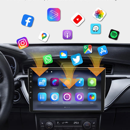 Android Car Radio Multimedia Car Radio Stereo Head Unit for Volkswagen Polo Mk4 2001 - 2011 with GPS Navigation Wireless CarPlay