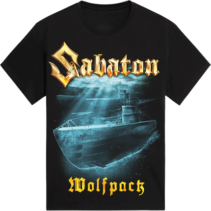 Sabaton Fleet Kriegsmarine Album T-shirt Heavy Metal Rock Band Oversized Y2k T-shirt Women Men Streetwear Harajuku Male Clothing