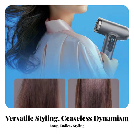 Beauty Appliance Two-Button Buttons Compact Hair Dryer Home Use Cordcordless Cordless Hair Dryer for Dorm