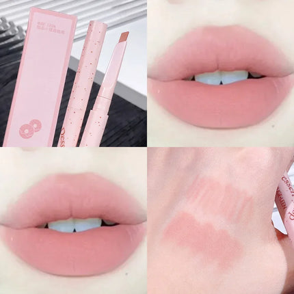 Milk Matte Smooth Lip Liner Pen Makeup Waterproof Lasting Contouring 3D Lips Lip Stick Pencil Nude Pink Lip Tint Lips Cosmetic