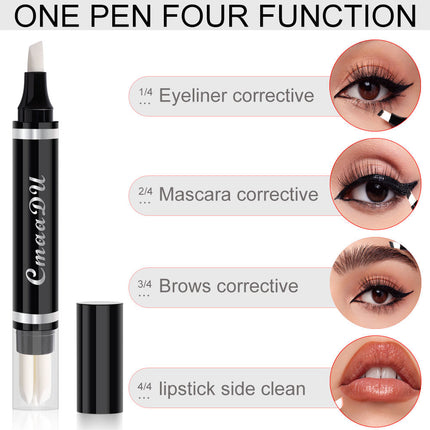 CmaaDu Makeup Remover Pen Gentle And Non-Irritating Fix Multi-Functional Make Up Corrector Pen For Eyes Lips Gently And Off Face