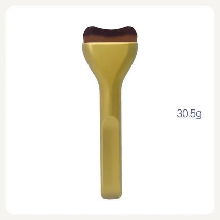 New 2Pcs Professional Foundation Makeup Brushes Soft Dense Hair for Blending Liquid, Cream Flawless Powder Makeup Beauty Tools
