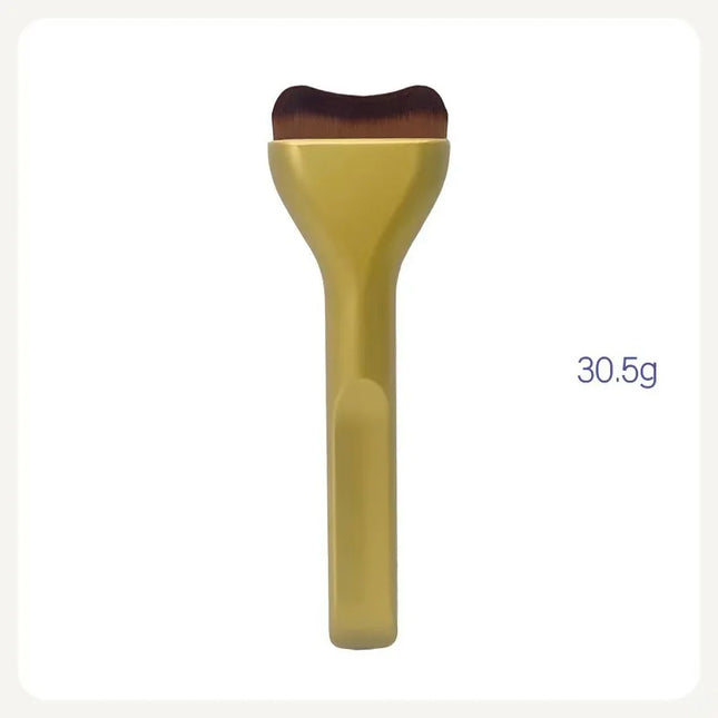 New 2Pcs Professional Foundation Makeup Brushes Soft Dense Hair for Blending Liquid, Cream Flawless Powder Makeup Beauty Tools