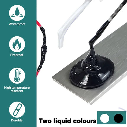 15-300ml Liquid Electrical Tape Insulation Paste Sealant Wire Cable Coat Fix Line Glue Liquid Insulation Paste Sealant