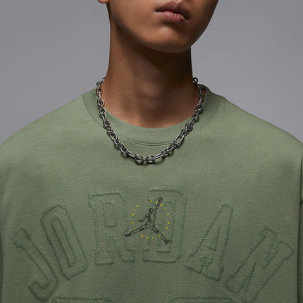 Nike Official Genuine Jordan Men's Printed Simple Daily Soft Short Sleeve T-Shirt HJ6542-386
