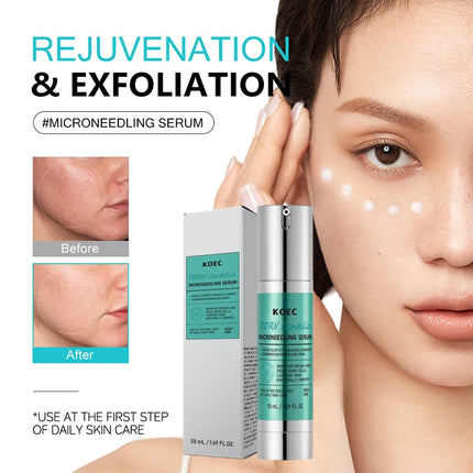 Korean Microneedle Essence Desalination Fine Lines Spots Collagen Solution Reverse Aging Recombinant Improves Rough Texture 50ml