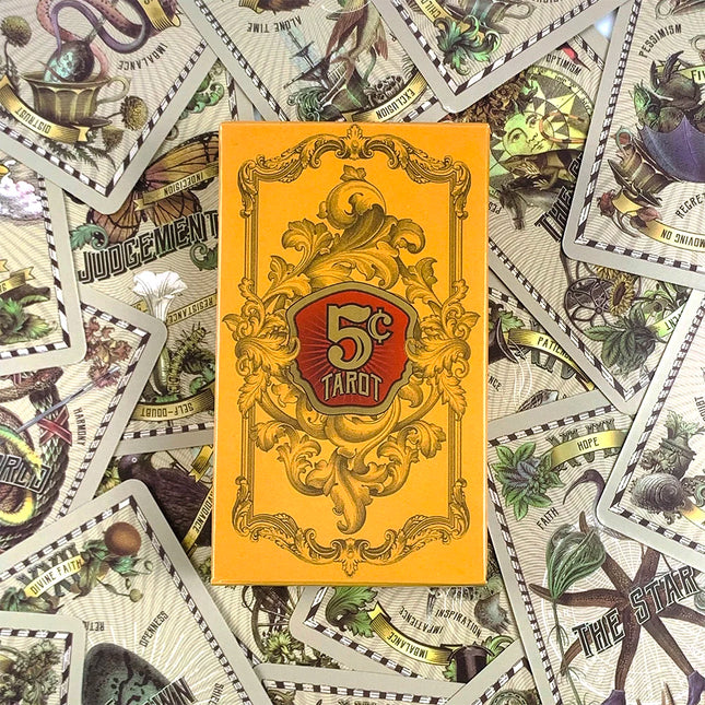 Hot-selling 5 Cent Tarot Cards A 82 Deck Oracle English Visions Divination Edition Past Present Future Borad Playing Games