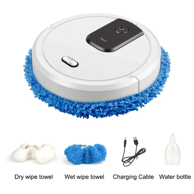 NEW Smart Sweeping and Mopping Robot Vacuum Cleaner Dry and Wet Mopping Rechargeable Robot Home Appliance with Humidifying Spray