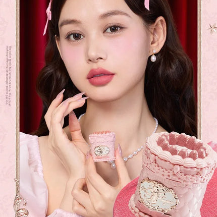 Flower Knows Strawberry Cupid Cake Lip Mud Mist Matte Velvet Lip Cream Lip Makeup 5ml