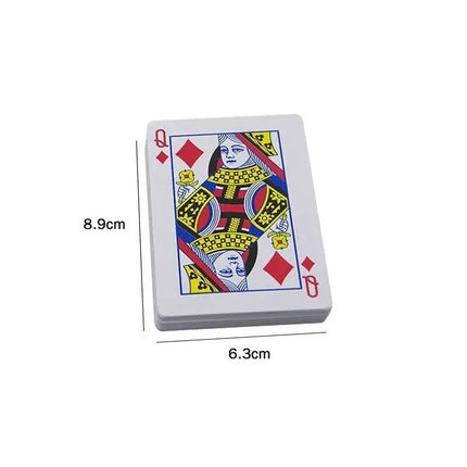 Jeu de cartes truqué (Stripper Deck) - poker, tours de magie, accessoires de magie de close-up, tour de magie facile, jeux de société, cadeau pour enfant