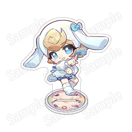 10cm Overwatch Acrylic Standee Keychain D.Va Mercy Kiriko Tracer Widowmaker Game Figure Pendant Fans Gift