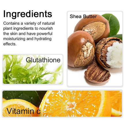 AILKE Whitening Skin Care Set, With Glutathion Vitamin C, Brighter Smoother Skin, Reduce Dark Spots, Clean Skin, Moisturizing