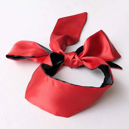 1.5M Erotic Eye Mask Self Bondage  Savour Eye Patches Cute Blindfold Silk Ribbon Satin Silk Sleep Mask Sexy For Women Gift