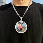 Big Cuban Silver / No Logo / 22inch