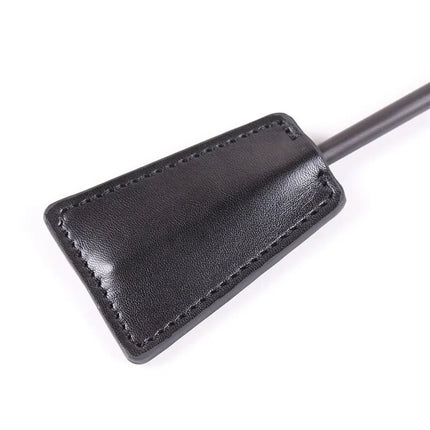 New Erotic Bdsm Feather Tickled Whip Punish Leather Spanking Paddle Play Flogger Lover Riding Crop Pony Sex Toy