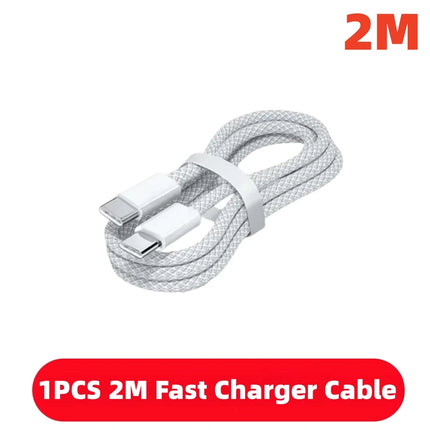 1-10PCS USB C Cable to USB C 100W Fast Charging Charger Cable Supports Fast Charging For iPhone 16 17 Samsung Xiaomi Huawei etc