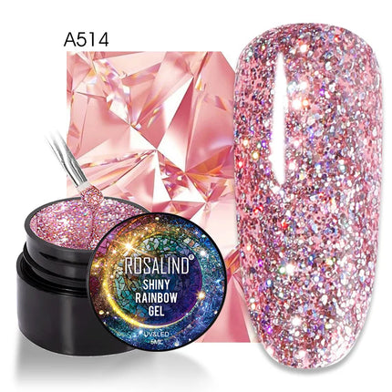 ROSALIND 5ML Painting Gel Nail Polish Nail Art Design Varnishes Stamping Polish Semi Permanent Gels Top Coat Manicure Lacquer