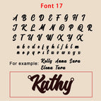 Font 17 / Silver