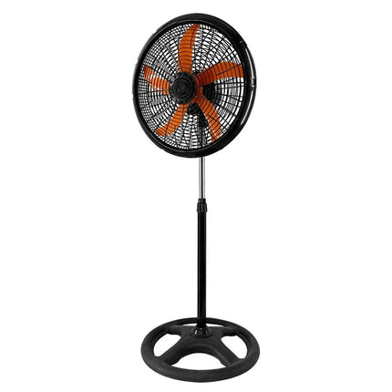 Heavy Duty Oscillating Metal Stand Industrial Fan High Power 18 Inch Moving Head Electric Fan