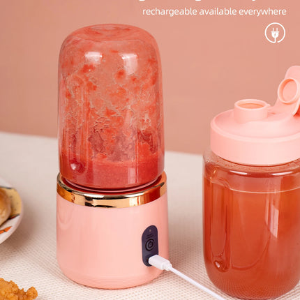 400ml Portable USB Electric Travel Juicer Cup For Smoothie Milkshake Home Gym Kitchen Mini Mixer Tool