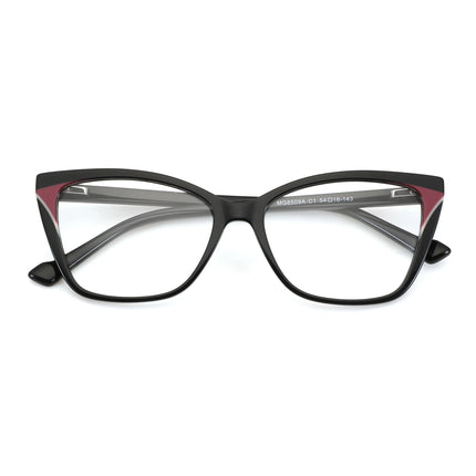 ZENOTTIC M Size Cat Eye Eyeglasses Women Vintage Acetate Inspired Design Prescription Lenses Classic Style