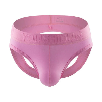 Men's Underwear Backless Thongs Cotton Breathable Bikini String Homme Cueca Tanga Low Waist Jockstrap