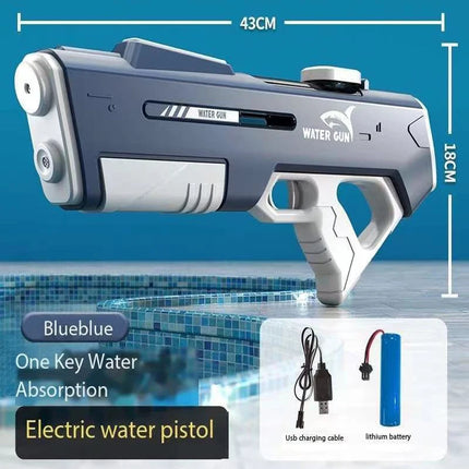Electric Water Guns For Adults Powerful Squirt Automatic Water Suction Water Blasters Summer Outdoor Beach Toy Water Play Toys