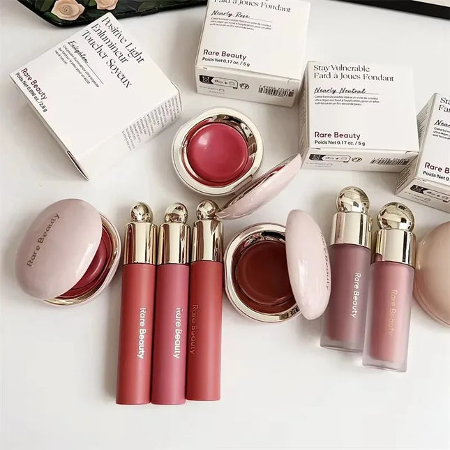 New Rare Beauty Silky Velvet Long-lasting Easy-to-apply Lip Color That Naturally Brightens the Complexion