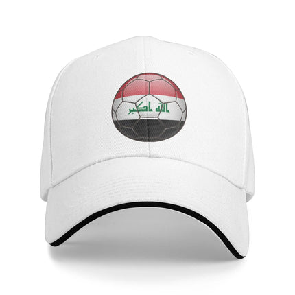Women Men Iraq Flag Iraqi Outdoor Hat  Trucker Cap Casual Baseball Cap Snapback Hats