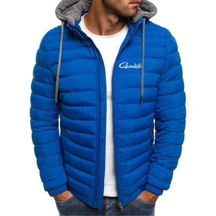 Gamakatsu Fishing 2024 Men's New Autumn and Winter Seven Colour Hooded Jacket Printing Design Exquisite Hooded Coat Tops