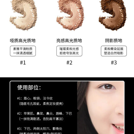NEW 3D Bronzer Highlighter For Face Makeup Stick Cream Texture Contour iluminador Makeup Highlighter Bronzer Abiraterone acetate