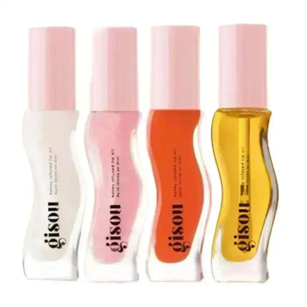 Gisou Original Moisturizing Watermelon Lip Oil Gloss Care Of The Lips Benetitnt For Lips Plumping Exfoliating Plumping Lip Balm