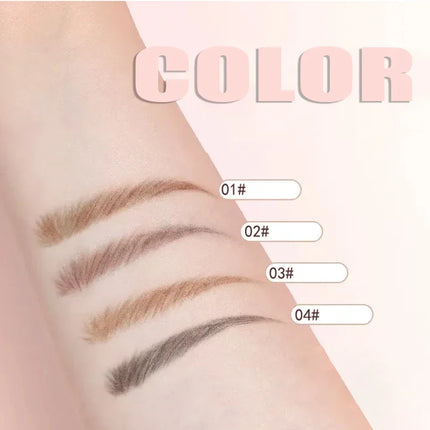 Eyebrow Pencil Angled Brush Quick Drying Angled Eye Brow Brush Waterproof Multifunctional Usage Hair-like Strokes Eyebrow Tint