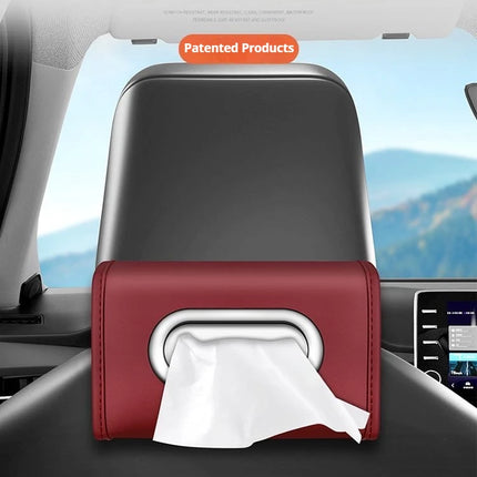 Car tissue box, fashionable leather multi-functional tissue box For Volkswagen VW GTI Passat Polo Golf 3 Jetta Tiguan Touran