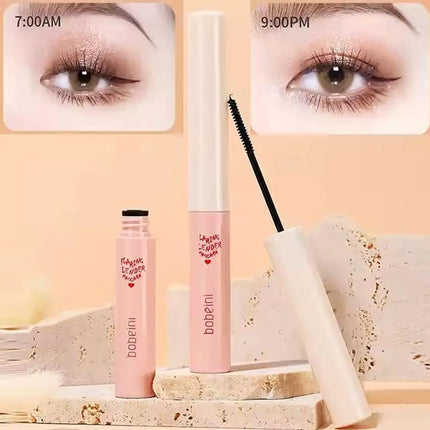 1.5g Waterproof Mascara with Ultra-Fine Brush - Lash Lengthening, Curling & All-Day Smudge-Proof for Natural Everyday Makeup