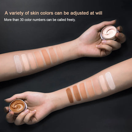 Two-color tattoo concealer waterproof and sweat-proof to cover birthmarks and scars long-lasting concealer foundation cream
