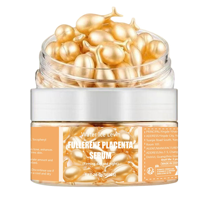 50 Fullerene Essence Capsules Collagen Capsules Facial Care Essence Anti-Wrinkle Anti-Acne Firming Whitening Hyaluronic Acid Essence Skin Care New Model