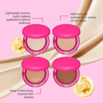 1pcs foundation makeup cream Waterproof Sweatproof Oil Control Full Coverage Foundation Makeup Cream