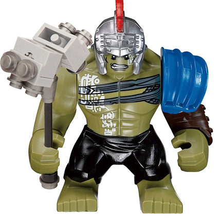 Building blocks, Marvel superheroes, assembled dolls, Spider Man, Iron Man, Venom, Shark, Deadpool, DIY gifts, children's toys