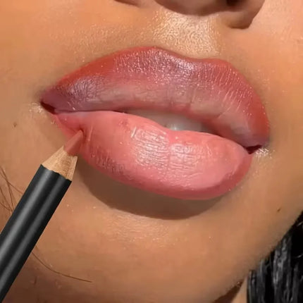12 pcs Long-Lasting Lipstick Set with Professional Lip Liner Pencil and Matte Lip Gloss Makeup for Women Valentine's Day Gifts