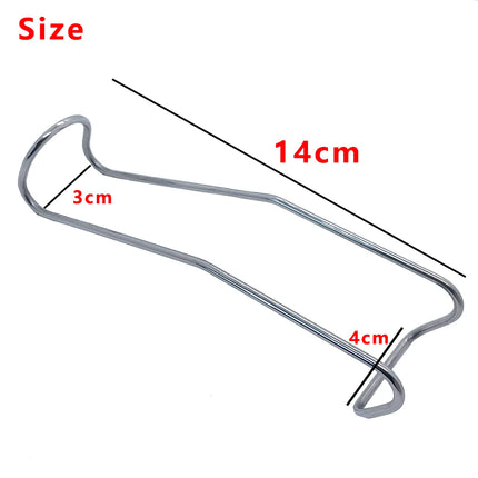 2pcs Autoclavable Dental Mouth Retractor, Stainless Steel Cheek Lip Retractor for Dental Implant Surgery & Orthodontic Tools