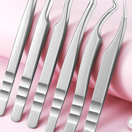 High Precision Eyelash Tweezers Beauty Eyelash Professional Grafting Eyelash High-Precision Flowering Tweezers