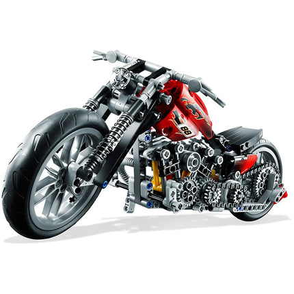 465 Piece Bricks Motorcycl Set City Technical Model Building Blocks Boys Birthday Christmas Gifts Kids Toys For Children