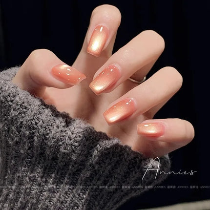 2025 New Cat Eye Nail Polish Gel Dynamic Glass Bead Magnetic Nail Varnish Semi-permanent UV/LED Nail Gel DIY Fingertip Art Salon