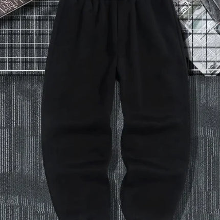 Men's Casual Sports Joggers | Spiked Cross Print | Drawstring Cuffed | S-3XL | Daily Wear